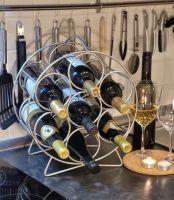 Eleganter Metall Weinhalter – Stilvolle Aufbewahrung für Ihre besten Tropfen | 0