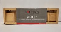 Sushimatte aus Bambus 24 x 24 cm Axentia – Perfekt für die Sushi-Herstellung 