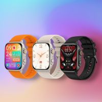 Smartwatch Damen, Fitnessuhr Herren mit 1,96 Zoll; Android, IOS kompatibel; orange | 2