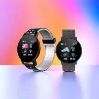 Smartwatch für Damen und Herren; 1,3 Zoll; Android & IOS kompatibel; rot | 0