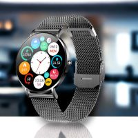 Smartwatch für Damen; 1,47 Zoll Full-Touch Display; Android & iOS kompatibel; silber | 0